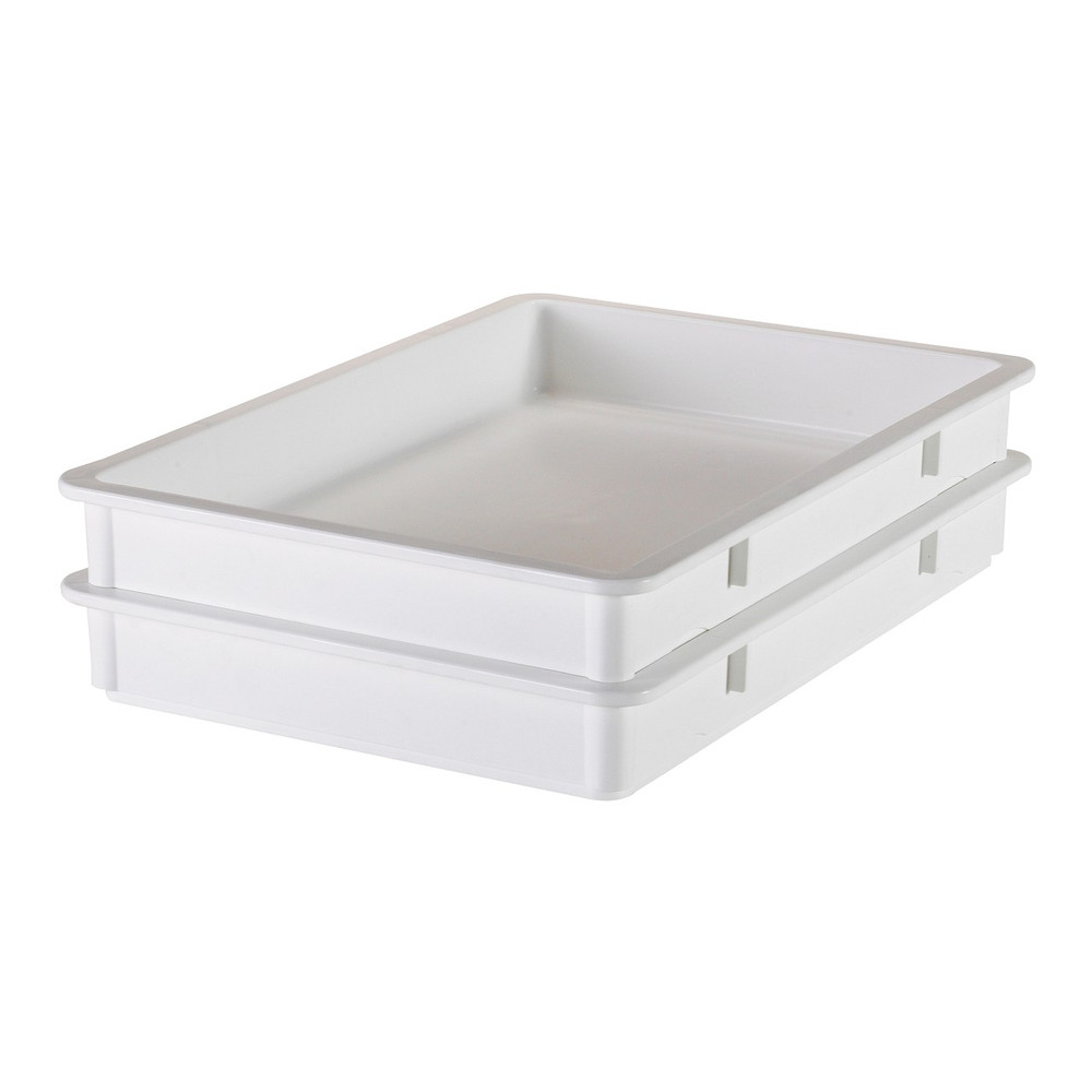 Cambro DBC1826CW148 Camwear 18 x 26 White Pizza Dough Proofing Box Lid