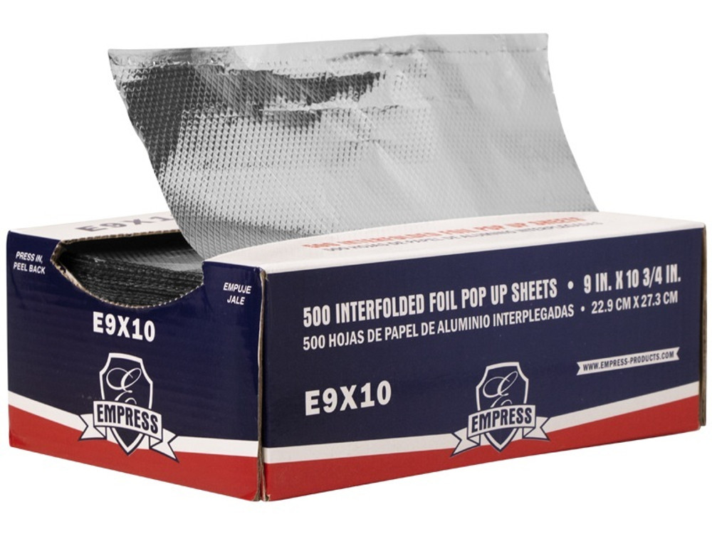 12x10.75 Pop Up Foil Sheets, 500 Sheets (6/Case)