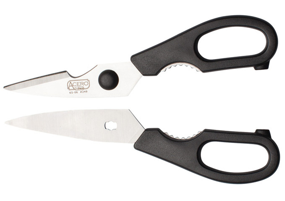 Winco KS-06 All-Purpose Kitchen Shears, 10-15/16, 4 Blade