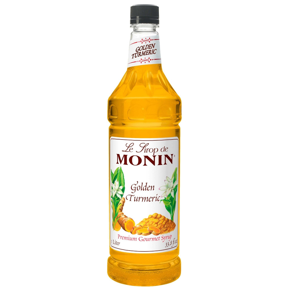 Monin Golden Turmeric Syrup, 1 Liter Win Depot