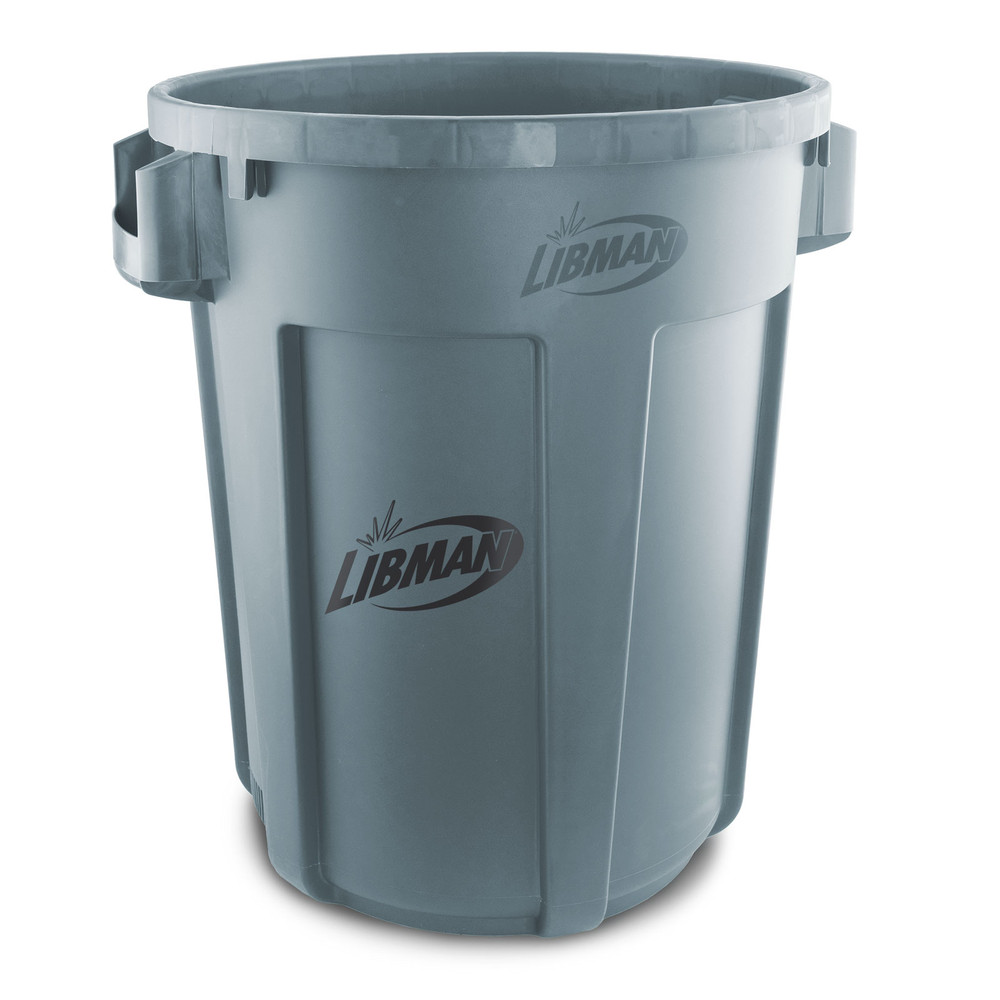 1039GY Grey Rollout Container 60 Gallon Trash Cans with Wheels