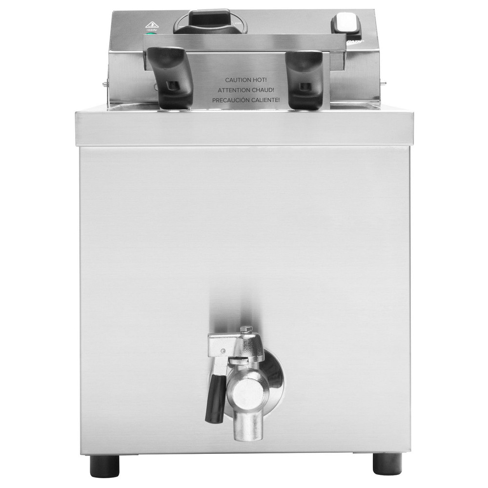 Vollrath CF2-3600Dual Countertop Fryer, Double Pot, 20lb Total Oil Capacity