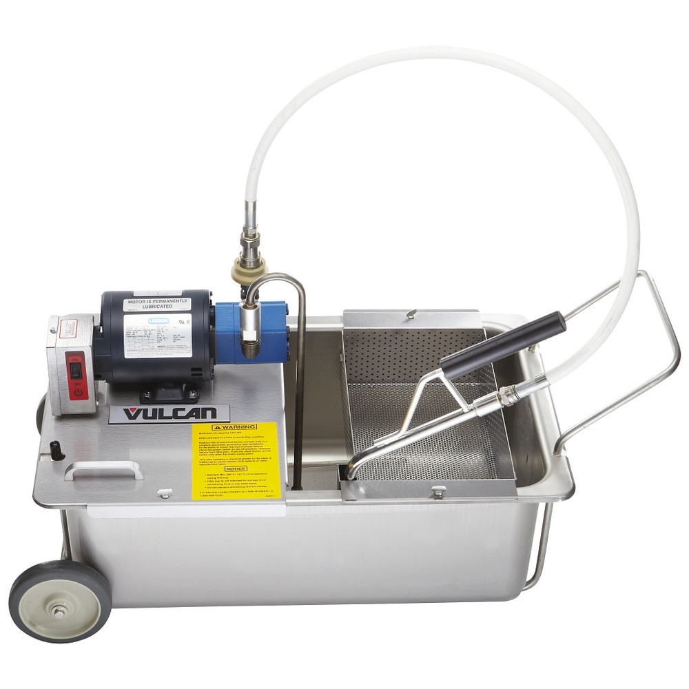 Frymaster PF110S 110 lb. Portable Fryer Oil Filter with Standard Gravity  Drain - 120V, 1/3 hp