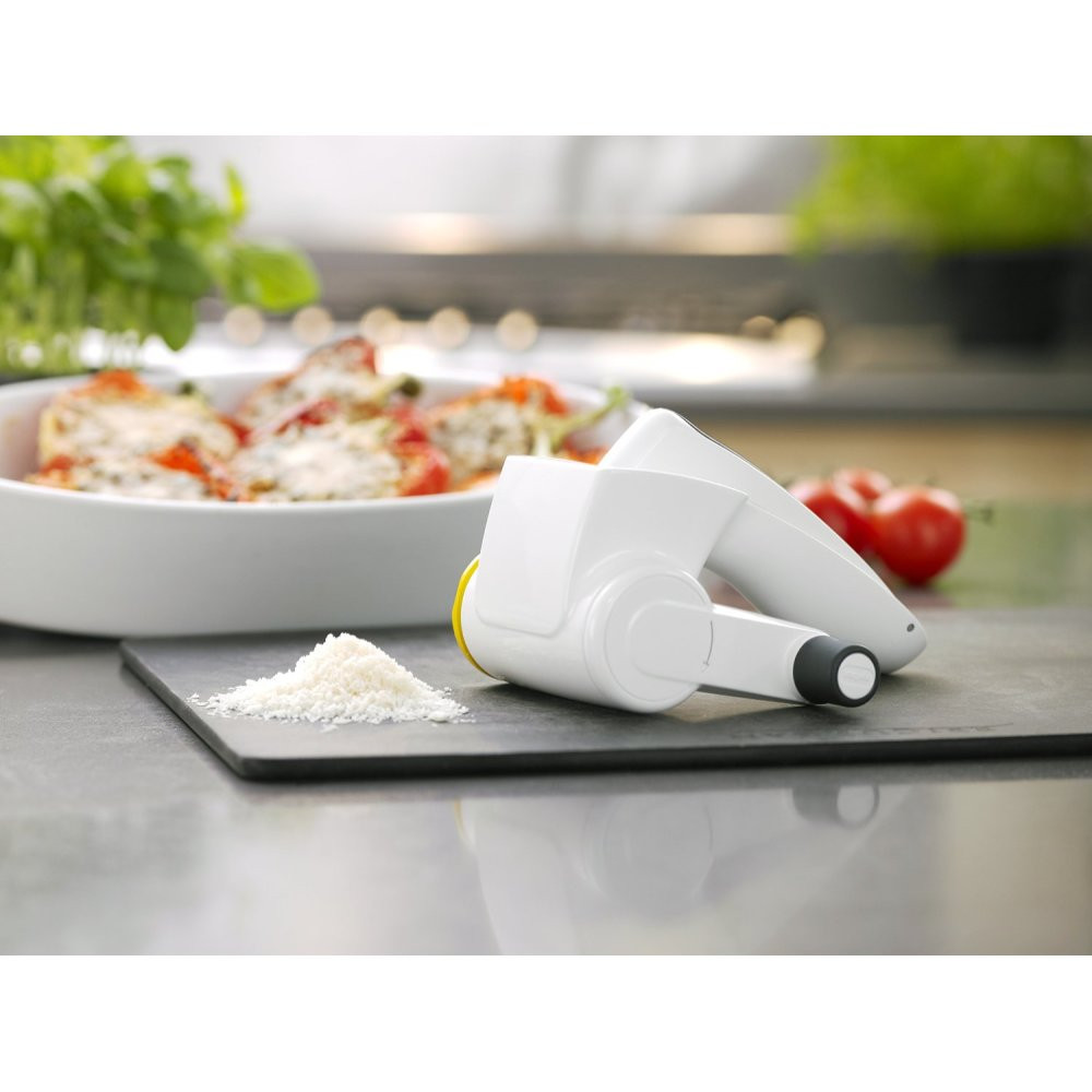 Zyliss Classic Cheese Grater - Rotary Cheese Grater - Handheld Cheese Grater