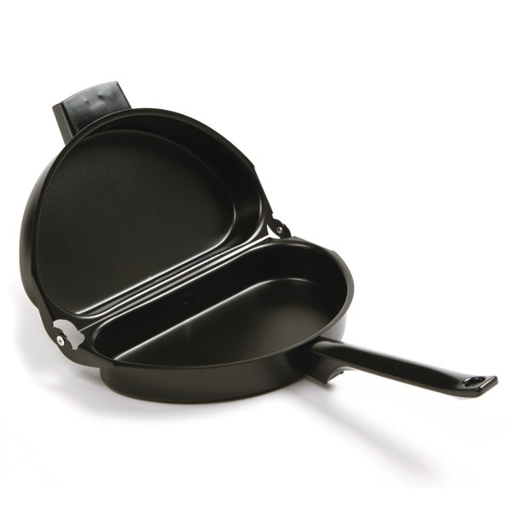 Norpro 664 Omelet Pan, Non-Stick W/Stay Cool Handle - Win Depot