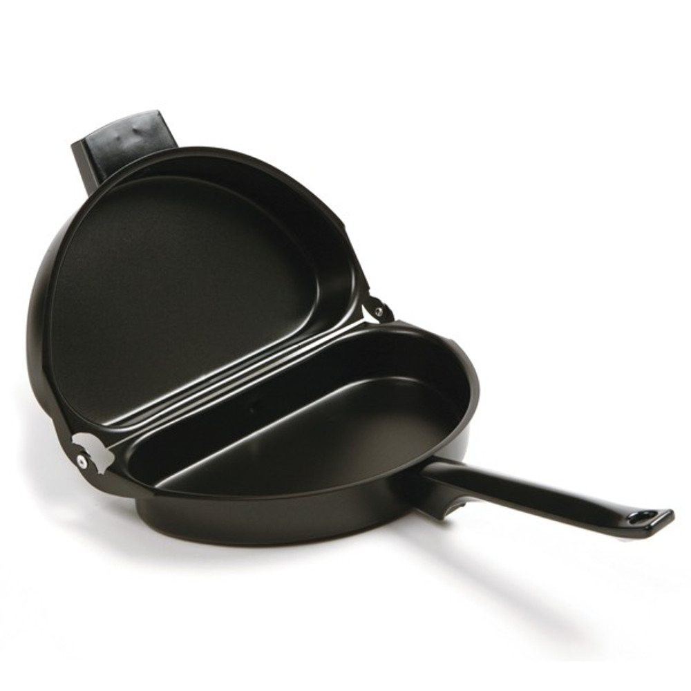 Lightweight Collapsible Nonstick Omelet Pan Outdoor Folding Quick Heating Omelet  Maker Fry Pan for Camping Hiking