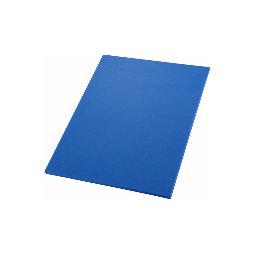 Winco CBBU-1520 Cutting Board, 15 x 20 x 1/2 - Blue - Win Depot