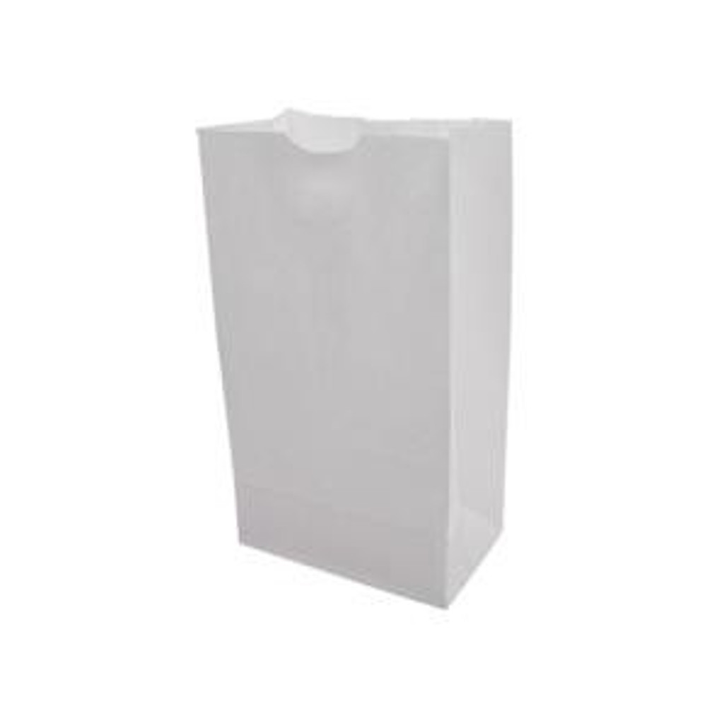 10 lb. White Paper Bag - 500/Bundle