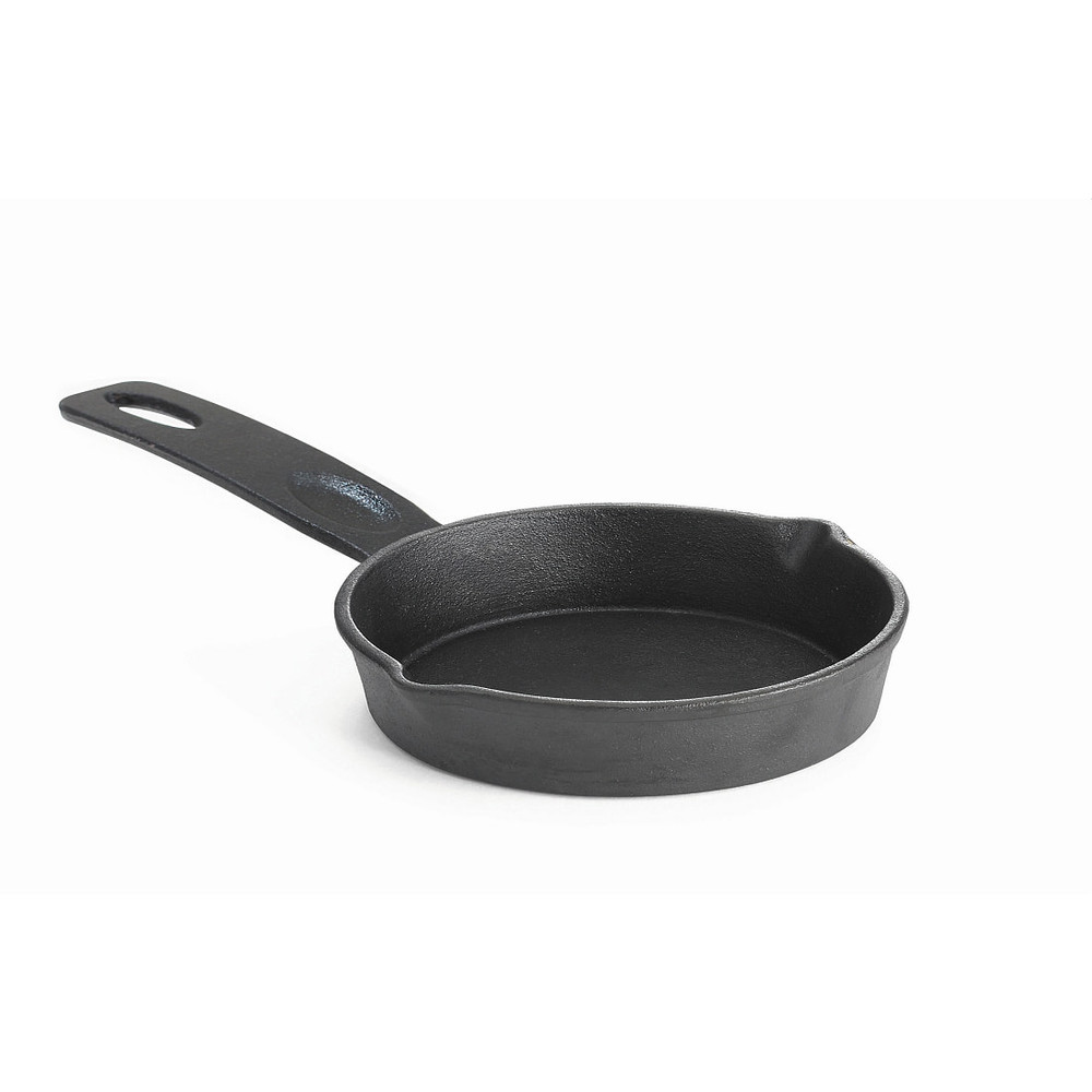 Tablecraft Cast Iron Mini Skillet, 10.375 x 6.125 x 1.25 inch -- 6 per case