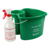 San Jamar KP500 Kleen Pail Caddy, Includes Pail & Spray Bottle San Jamar KP500 Kleen Pail Caddy, Includes Pail & Spray Bottle