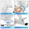 Comfort Zone CZ6C 6" Clip On Fan Comfort Zone CZ6C 6" Clip On Fan