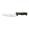Mundial 5620-7E Offset Sandwich Knife, 7", Serrated Edge, Black Handle