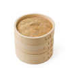 MIYA B206B Bamboo Steamer Set, 6" Diameter MIYA B206B Bamboo Steamer Set, 6" Diameter
