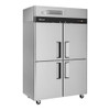 Turbo Air M3R47-4-N M3 Series Top Mount Reach-In Refrigerator - 4 Solid Half-Doors Turbo Air M3R47-4-N M3 Series Top Mount Reach-In Refrigerator - 4 Solid Half-Doors