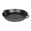 Lodge L17SK3 Cast Iron Skillet, 17", W/Loop Handles