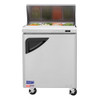 Turbo Air TST-28SD-N Super Deluxe Sandwich/Salad Prep Table - 1 Solid Door Turbo Air TST-28SD-N Super Deluxe Sandwich/Salad Prep Table - 1 Solid Door