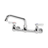 Krowne 12-806L Commercial 8" Center Wall Mount Faucet with 6" Spout Krowne 12-806L Commercial 8" Center Wall Mount Faucet with 6" Spout