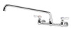 Krowne 12-814L Commercial 8" Center Wall Mount Faucet with 14" Spout Krowne 12-814L Commercial 8" Center Wall Mount Faucet with 14" Spout