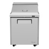 Turbo Air MST-28-N M3 Series 28" Sandwich/Salad Prep Table - 1 Solid Door Turbo Air MST-28-N M3 Series 28" Sandwich/Salad Prep Table - 1 Solid Door