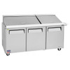 Turbo Air MST-72-30-N M3 Series 72" Mega Top Sandwich Salad Prep Table - 3 Solid Doors Turbo Air MST-72-30-N M3 Series 72" Mega Top Sandwich Salad Prep Table - 3 Solid Doors