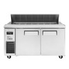 Turbo Air JST-60-N J Series Sandwich/Salad Prep Table, Side Mount, 2 Solid Doors Turbo Air JST-60-N J Series Sandwich/Salad Prep Table, Side Mount, 2 Solid Doors