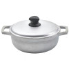 Imusa GAU-80503 Cast Aluminum Caldero & Solid Lid, 2.6 Qt. Imusa GAU-80503 Cast Aluminum Caldero & Solid Lid, 2.6 Qt.