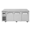 Turbo Air JUR-72-N6 J Series Undercounter Refrigerator, Side Mount, 3 Solid Doors Turbo Air JUR-72-N6 J Series Undercounter Refrigerator, Side Mount, 3 Solid Doors