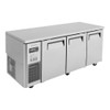 Turbo Air JUR-72-N6 J Series Undercounter Refrigerator, Side Mount, 3 Solid Doors Turbo Air JUR-72-N6 J Series Undercounter Refrigerator, Side Mount, 3 Solid Doors