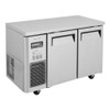 Turbo Air JUR-48S-N6 J Series 2 Solid Doors Undercounter Refrigerator, Side Mount - Narrow Turbo Air JUR-48S-N6 J Series 2 Solid Doors Undercounter Refrigerator, Side Mount - Narrow