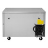 Turbo Air JUR-48S-N6 J Series 2 Solid Doors Undercounter Refrigerator, Side Mount - Narrow (Rear view) Turbo Air JUR-48S-N6 J Series 2 Solid Doors Undercounter Refrigerator, Side Mount - Narrow (Rear view)