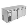 Turbo Air JUR-72S-N6 J Series 3 Solid Doors Undercounter Refrigerator, Side Mount - Narrow Turbo Air JUR-72S-N6 J Series 3 Solid Doors Undercounter Refrigerator, Side Mount - Narrow