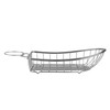 GET 4-80117 Stainless Steel Wire Boat Basket with Ramekin Holder, 9-1/2" x 5" x 2-3/4"