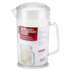 Cambro PC64CW135 64 Oz. Clear Polycarbonate Pitcher with Lid