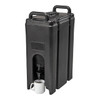 Cambro 500LCD110 Beverage Carrier, Insulated Plastic, 4-3/4 Gallon, Black