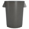 Carlisle 84104423 Bronco Round Waste Container, 44 Gallon - Gray Carlisle 84104423 Bronco Round Waste Container, 44 Gallon - Gray