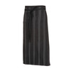 Chef Works AW025BGY0 Presidio Bistro Apron, 32"L x 31-1/2", Half Length - Black Gray Chef Works AW025BGY0 Presidio Bistro Apron, 32"L x 31-1/2", Half Length - Black Gray
