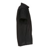 Chef Works BCSZ009BLKS Springfield Chef Coat, Short Sleeve, Black, Zipper - Small