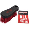 CHEFMASTER 90047 All Purpose Brush, Black Plastic Flat Handle