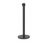 Aarco HBK-7 Black Crowd Control Post, Black Retractable Belt, 84" Aarco HBK-7 Black Crowd Control Post, Black Retractable Belt, 84"