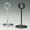 American Metalcraft NSC6 Chrome Card Holder with Swirl Base, 6" Height