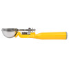 Vollrath 47144 Disher, Thumb Press Handle, 1-5/8 oz, Yellow #20