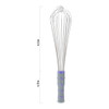 Vollrath 47004 Piano Whip, 14" Long, Purple Nylon Handle