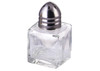 Winco G-300 Square Salt Shaker, 1/2 oz, 12/Pack