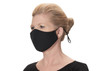 Winco MSK-2KML Adjustable Face Mask, M/L, Cotton, Black (2pc/Pack) Winco MSK-2KML Adjustable Face Mask, M/L, Cotton, Black (2pc/Pack)