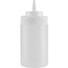 Chef Master 90207 Squeeze Bottle, Clear, 12 Oz (6/pack)