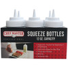 Chef Master 90207 Squeeze Bottle, Clear, 12 Oz (6/pack)