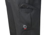 Winco UNF-11KXS Universal Chef Pants, Drawstring, Black, X-Small
