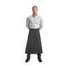 Barfly M63201BKD Talon Bistro Apron, 32"x33-3/4", Black Denim