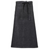 Barfly M63201BKD Talon Bistro Apron, 32"x33-3/4", Black Denim