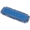 Winco DMB-24H Dust Mop Head Refill, 24" x 5", Blue Cotton Blend